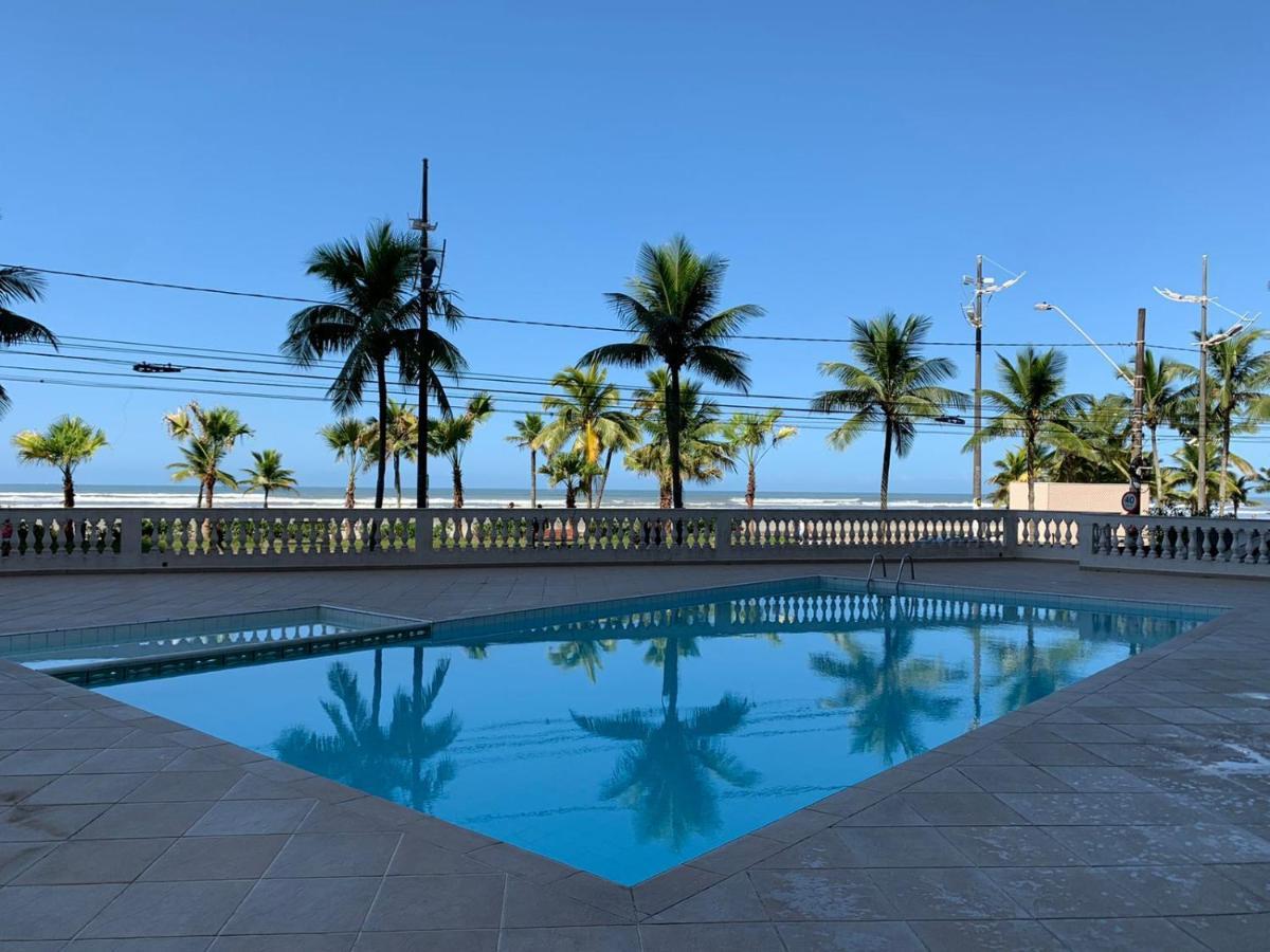 Apartamento Frente Ao Mar Com Varanda E Piscina Praia Grande  Zewnętrze zdjęcie