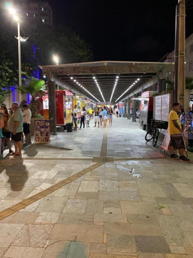 Apartamento Frente Ao Mar Com Varanda E Piscina Praia Grande  Zewnętrze zdjęcie